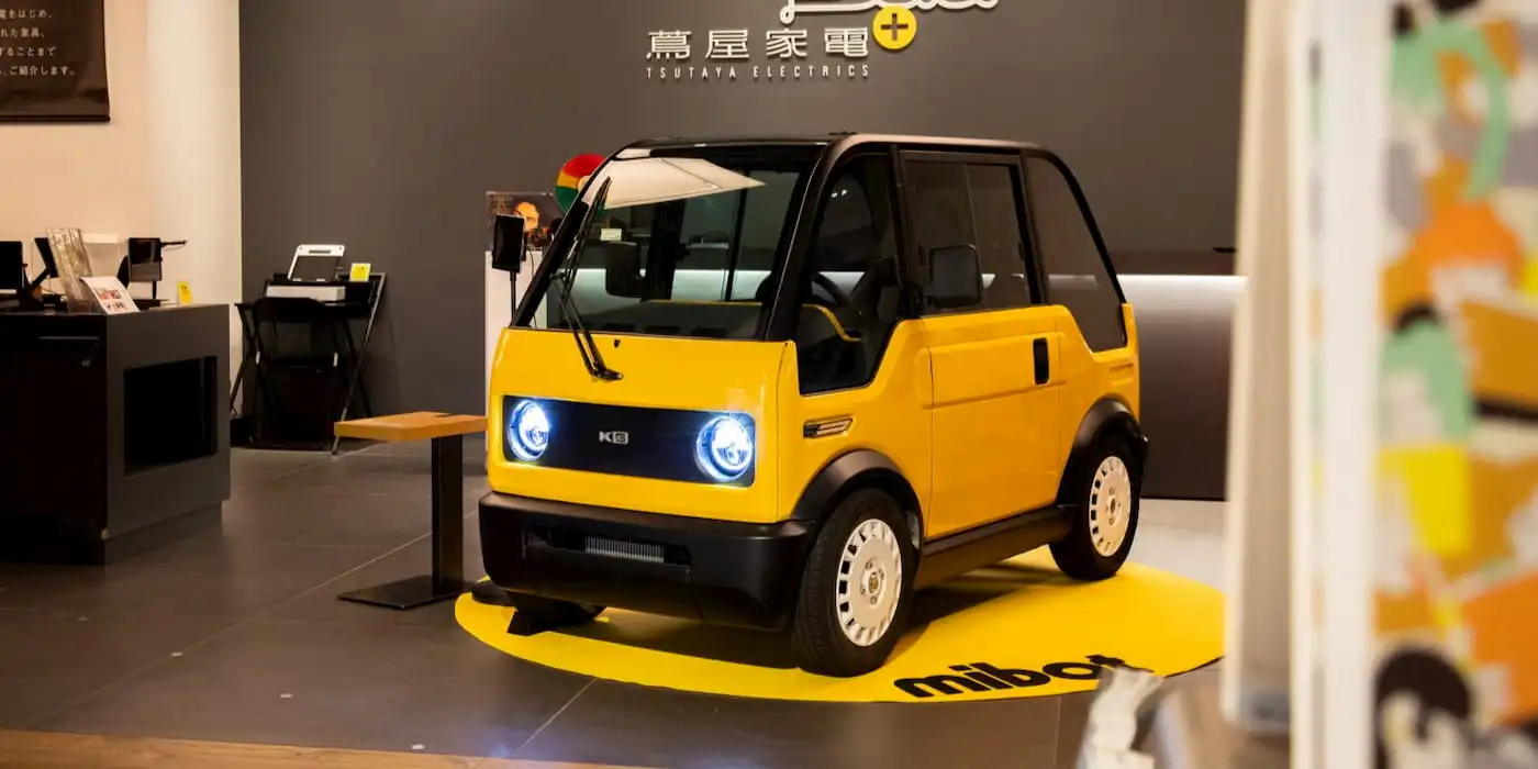 Міні-електромобіль KG Motors «mibot» (Джерело: KG Motors)