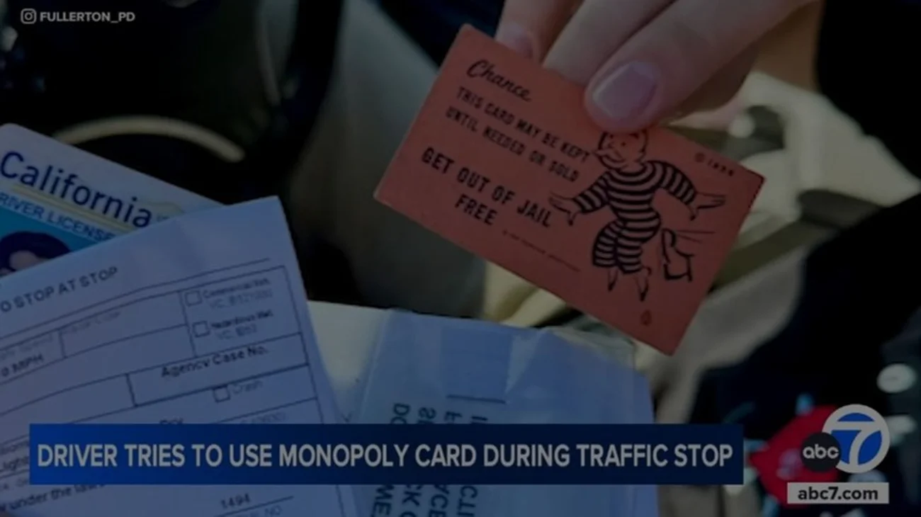 Водій дав копу карту з “Монополії”: чим закінчився креативний трюк?